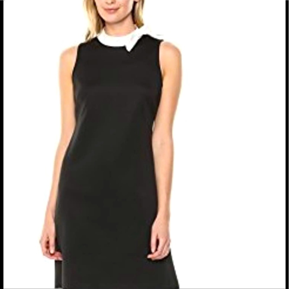 Ivanka Trump Black Straight Dress with Bow